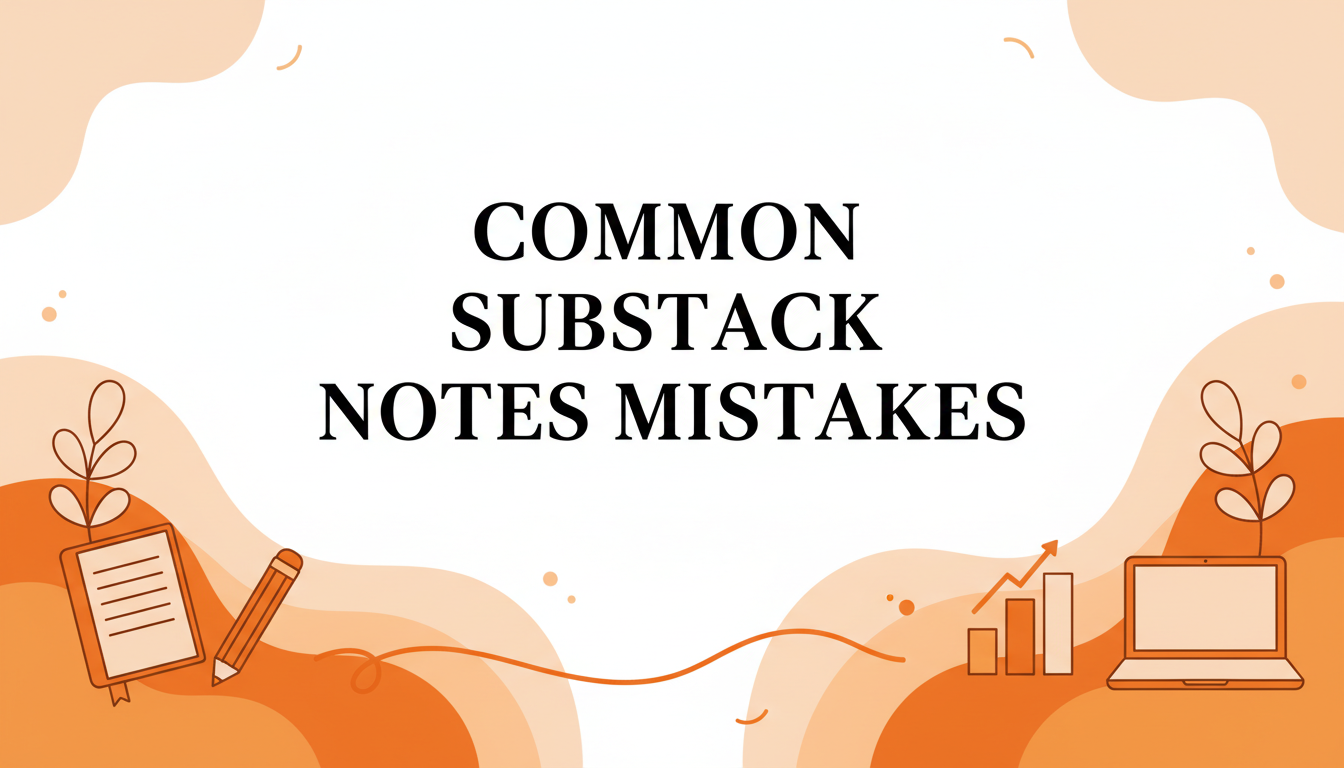 Common Substack Notes Mistakes (And How to Avoid Them)