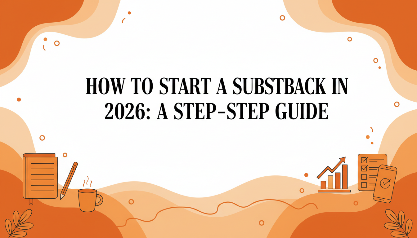 How to Start a Substack in 2026: A Step-by-Step Guide