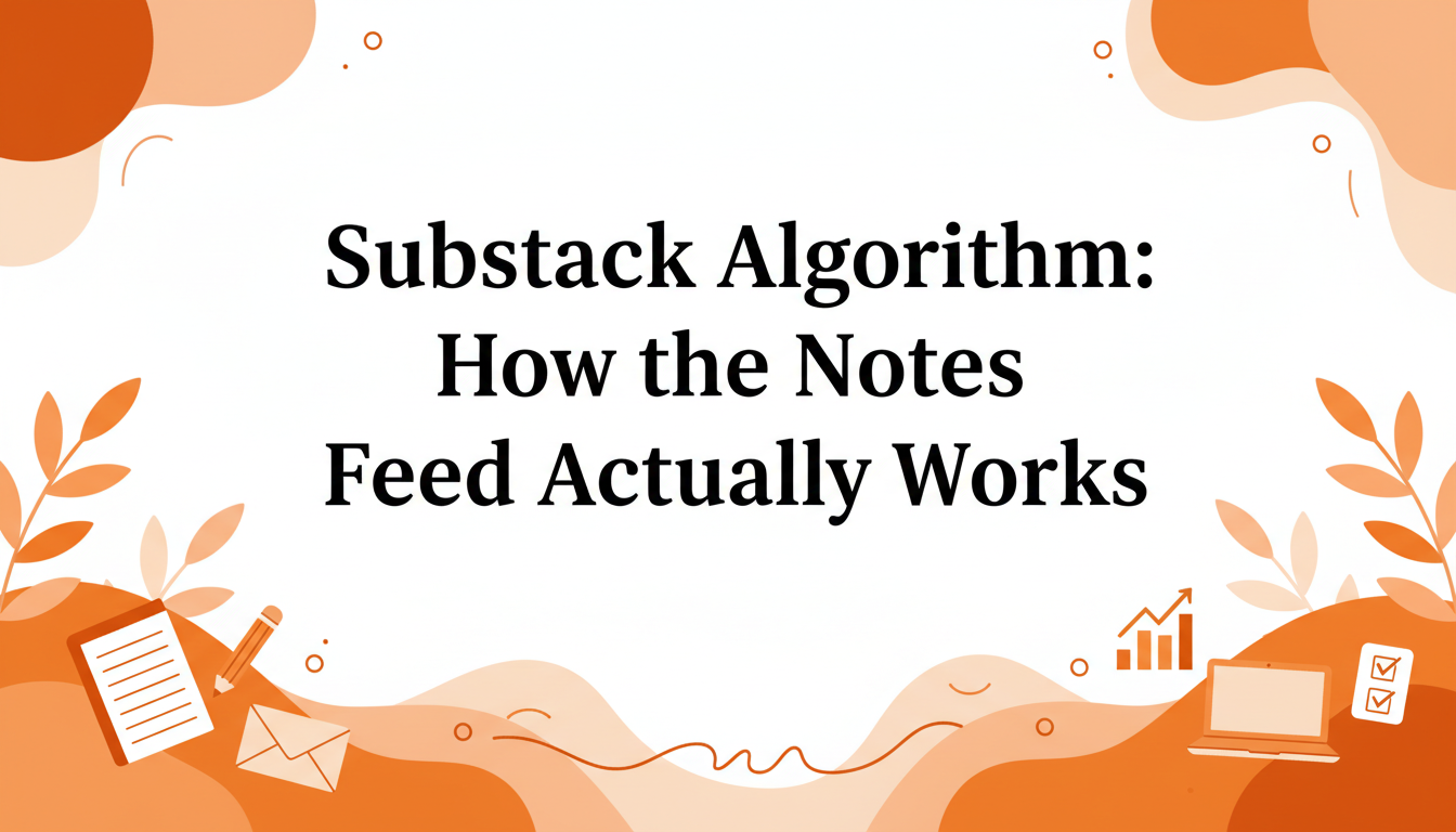 Substack Algorithm: How the Notes Feed Actually Works