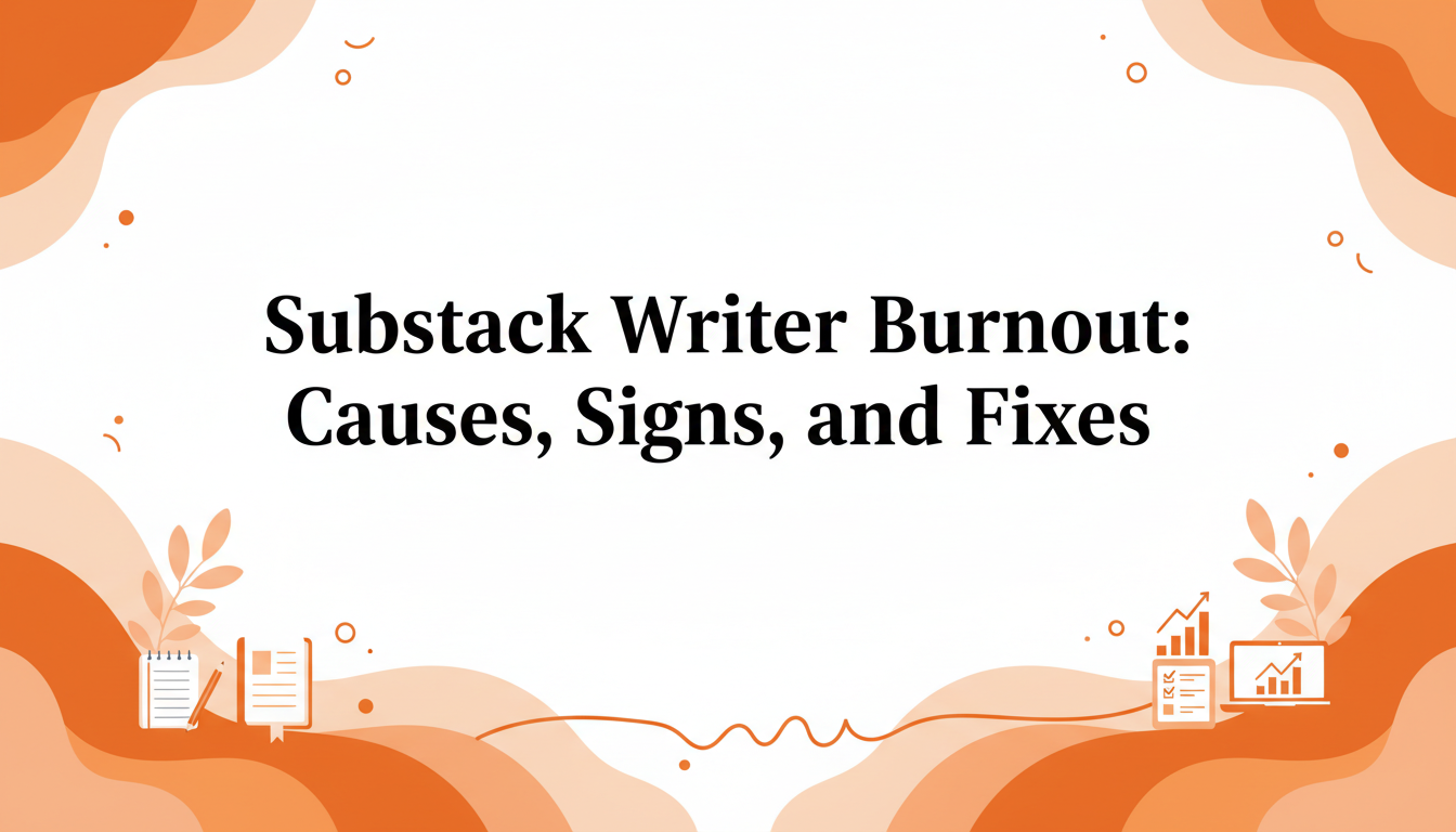 Substack Writer Burnout: Causes, Signs, and Fixes