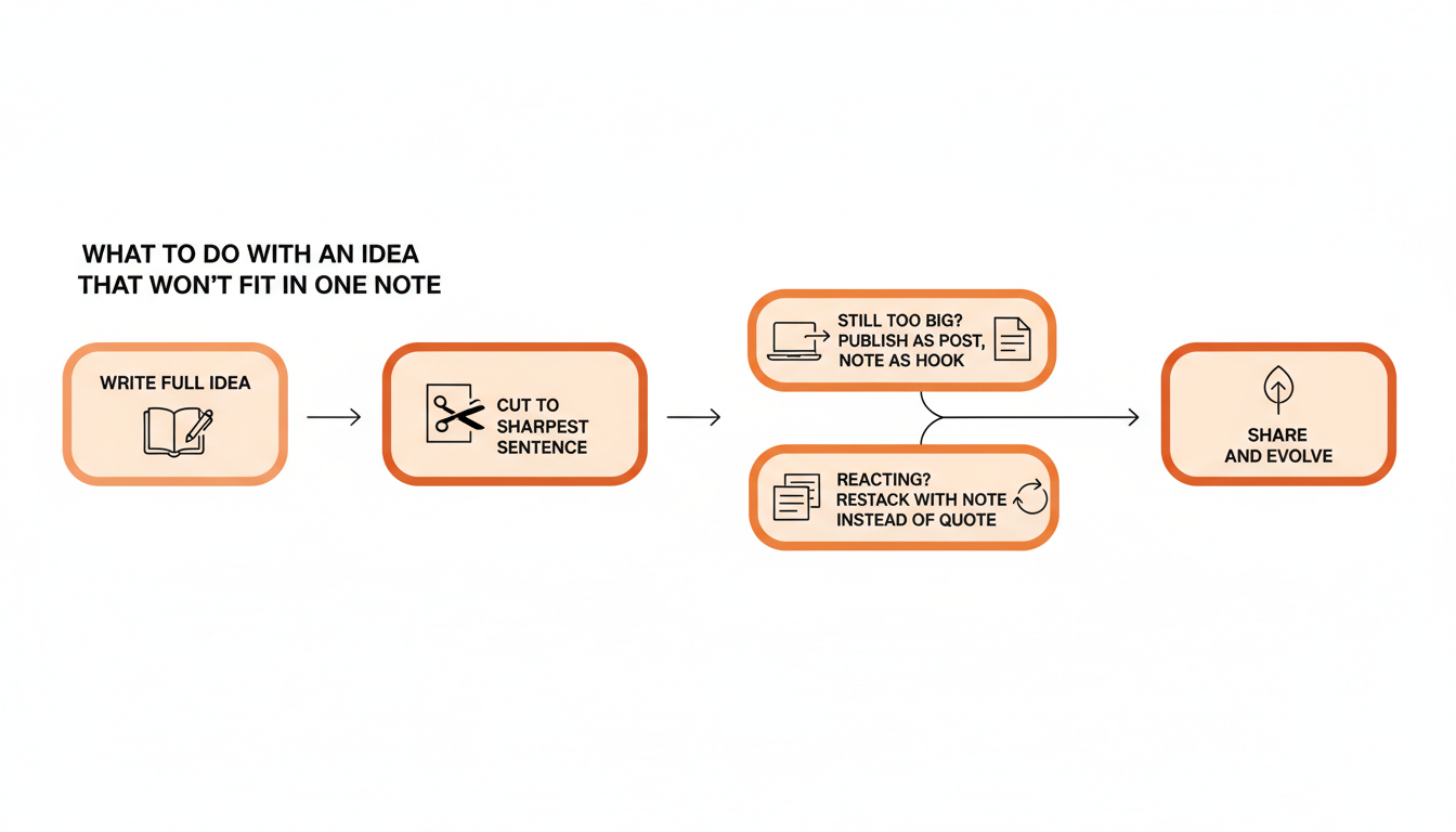 Numbered process diagram showing four steps