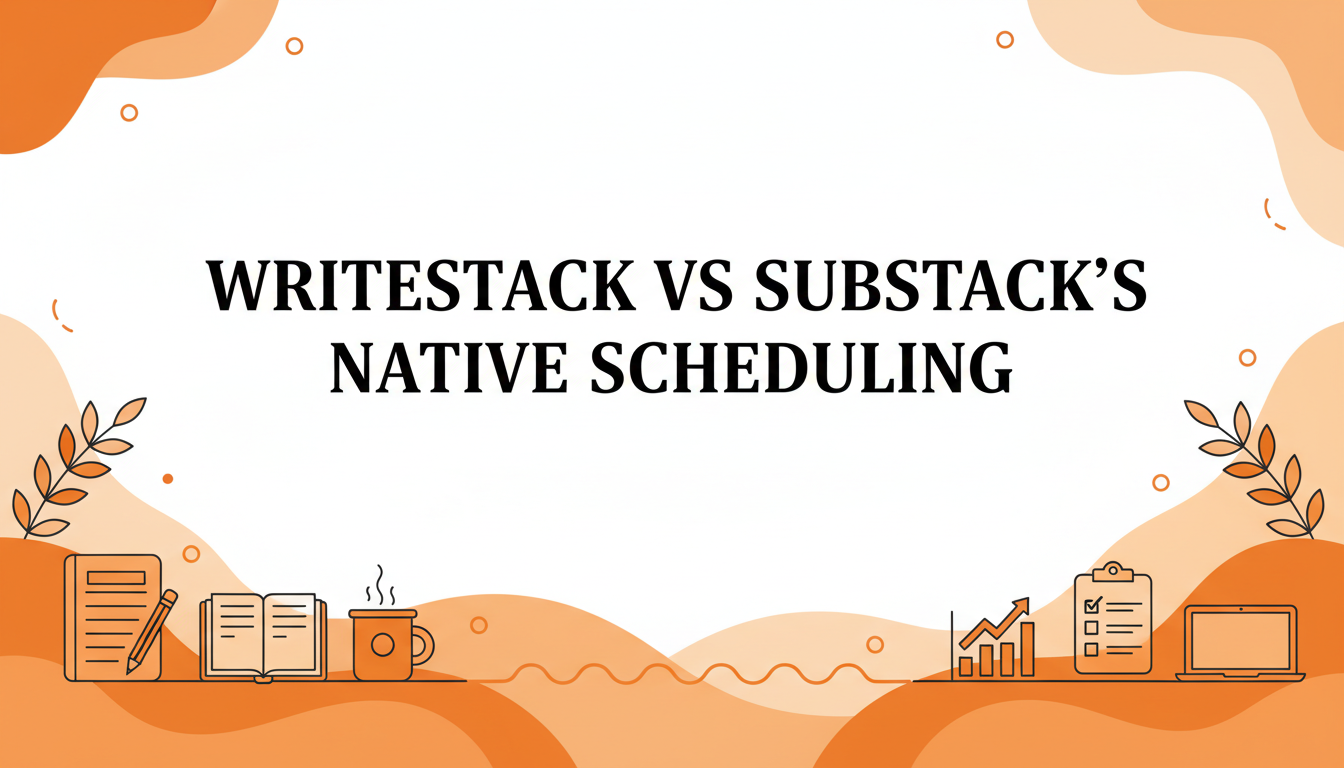 WriteStack vs Substack's Native Scheduling: What Changed in 2026